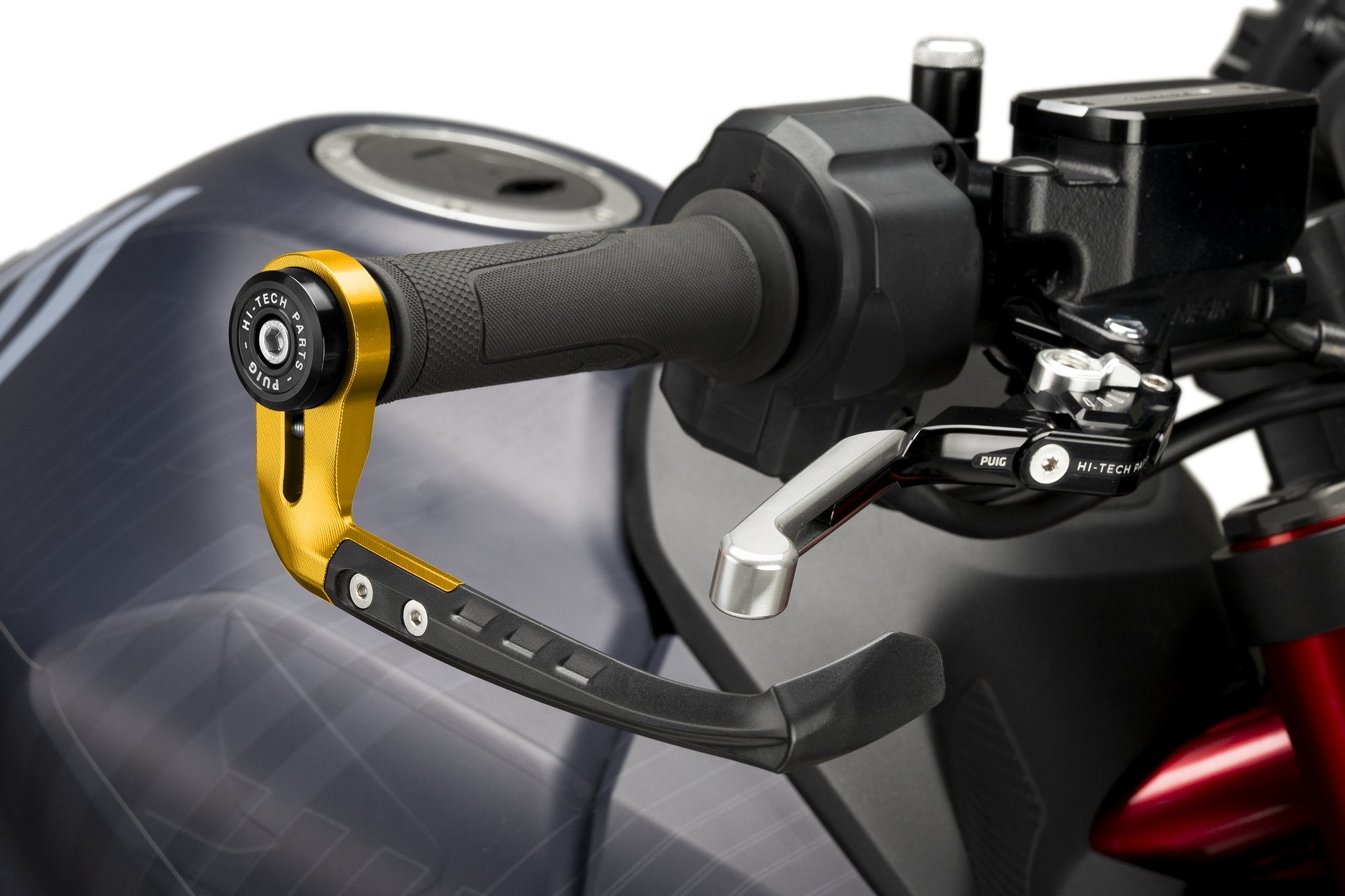 Puig Protector Brake Lever Raw C/Gold