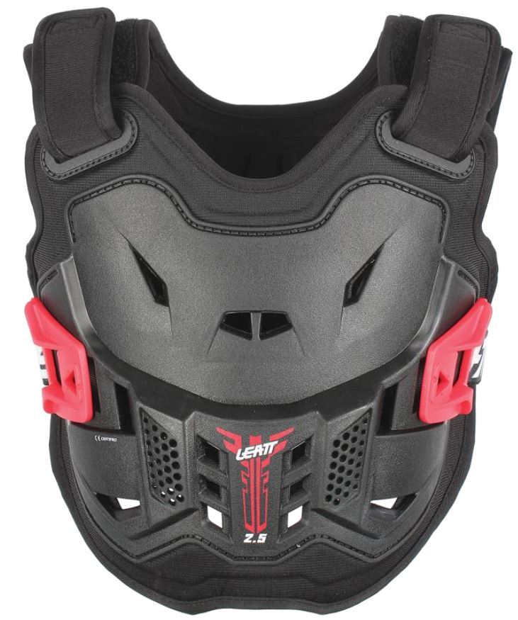 Leatt Suojaliivi 2.5 musta/Punainen Lasten 110-134cm
