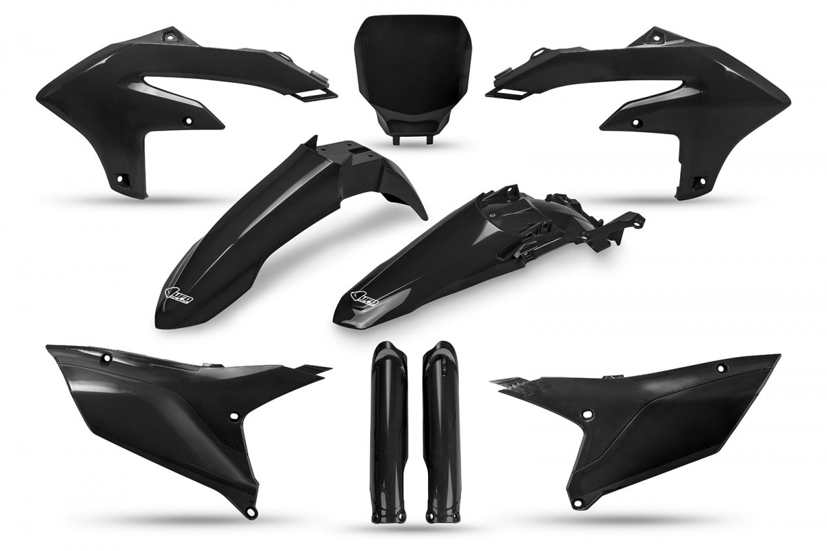 UFO Plastic kit 6-parts YZ250F 24-.. YZ450F 23-.. Black