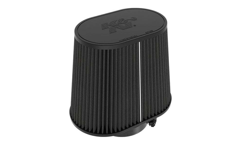 K&N Universal Clamp-On Air Filter 4"Flg, 9" X 5-3/4"B, 7" X 4-1/2"T, 7-1/2"H