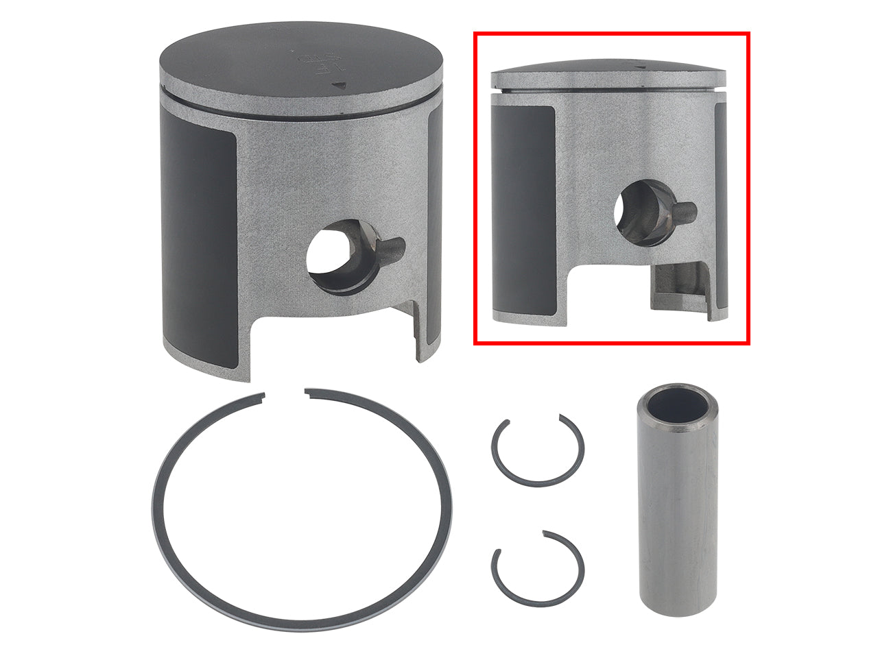 Piston complete Indy 400, 600 0.50