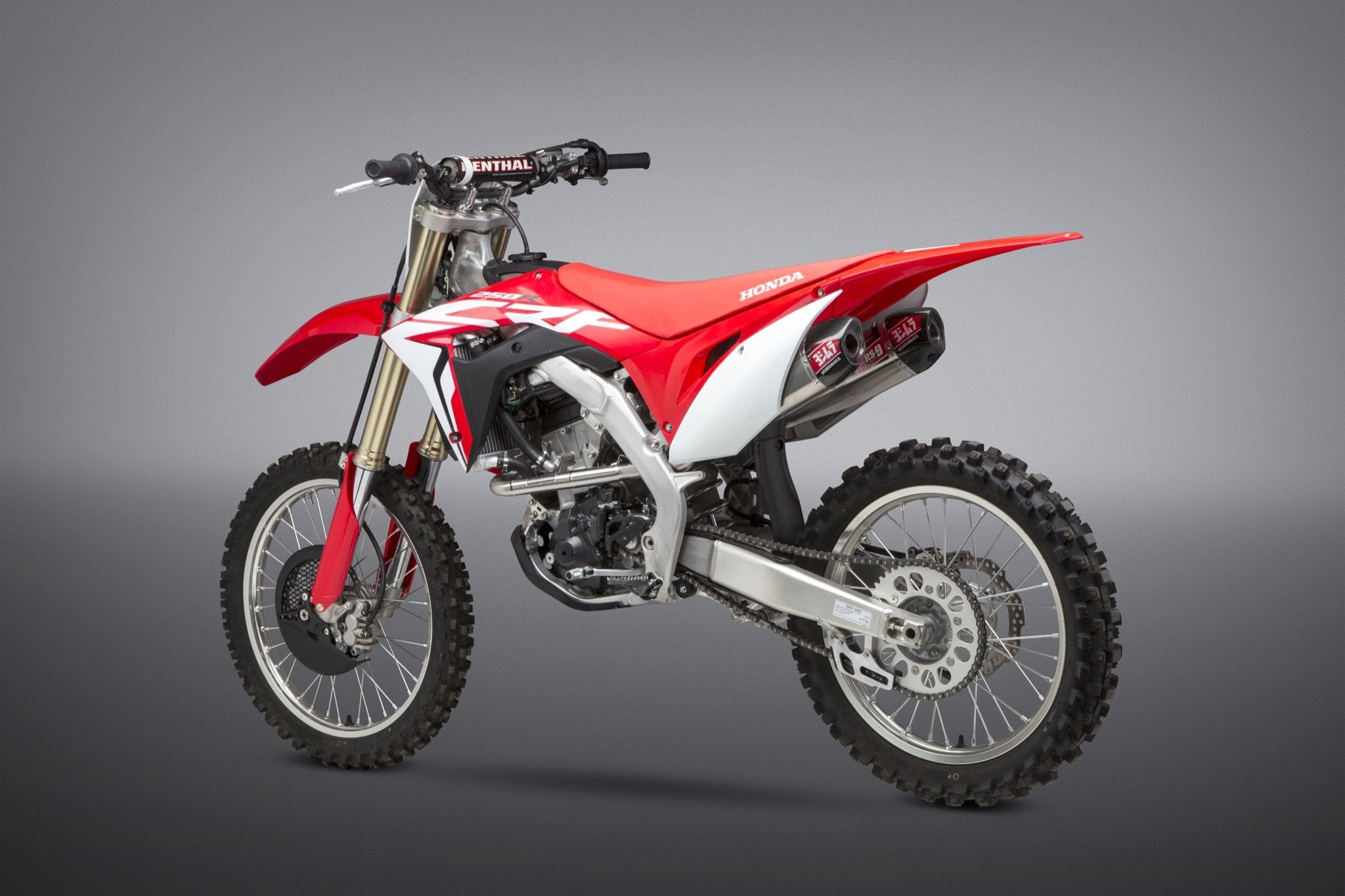 Yoshimura Honda Crf250R 2018-19 / Rx 2019 Signature Rs-9T Fs Ti-Ti-Cf Dual