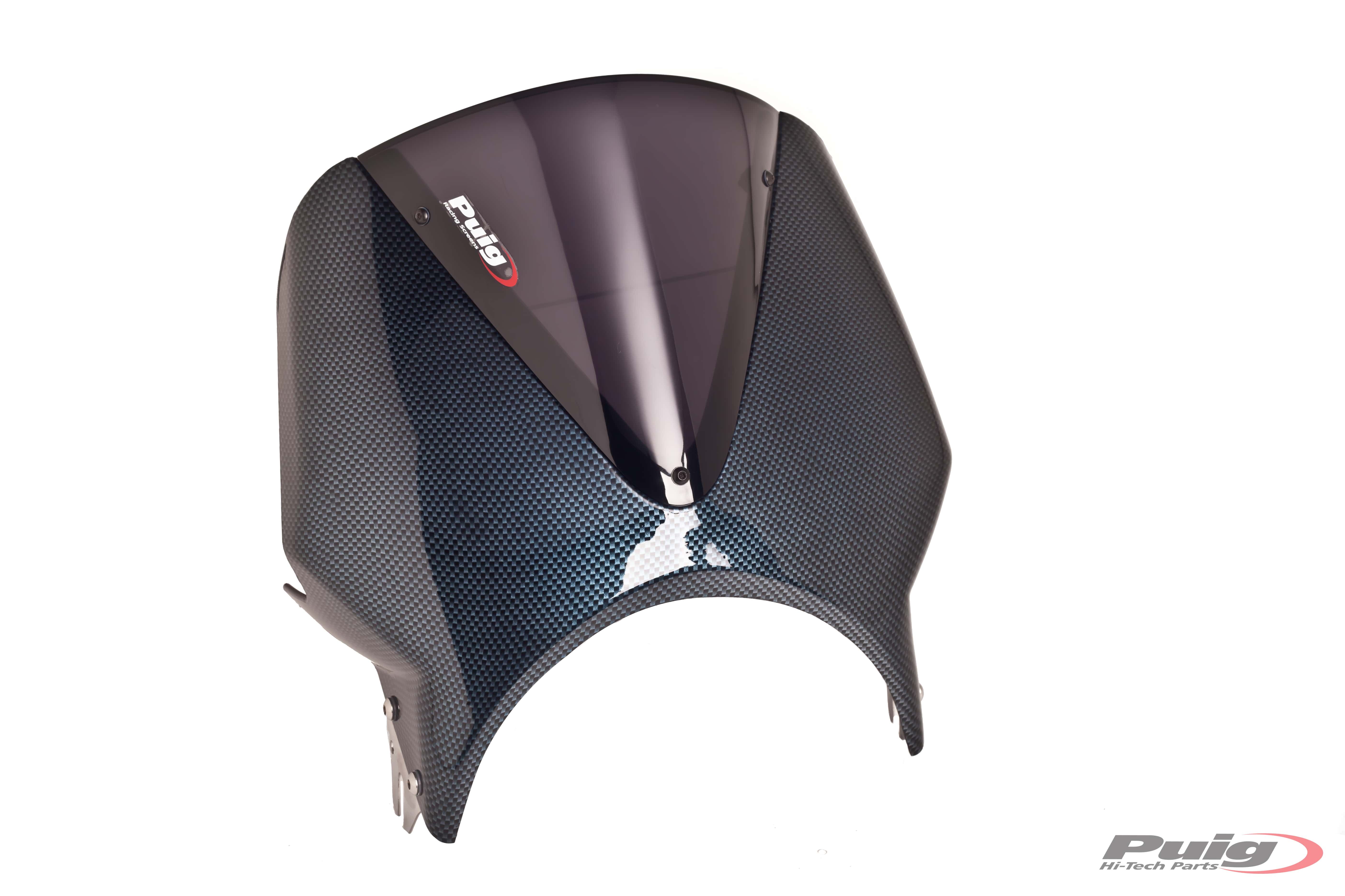 Puig Windscreen Vision Semif. C/Carbon Screen C/Dark Sm