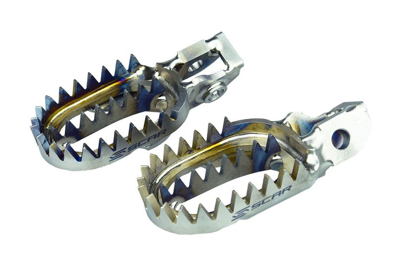 Scar Titanium Footpegs - Triumph TF250X 24-..