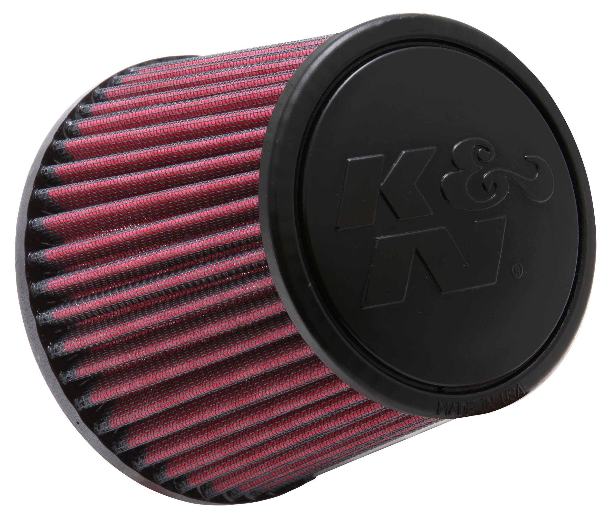 K&N Universal Clamp-On Air Filter 3-15/16" Flg, 5-1/2"B, 4-1/2"T: 4-7/16"H
