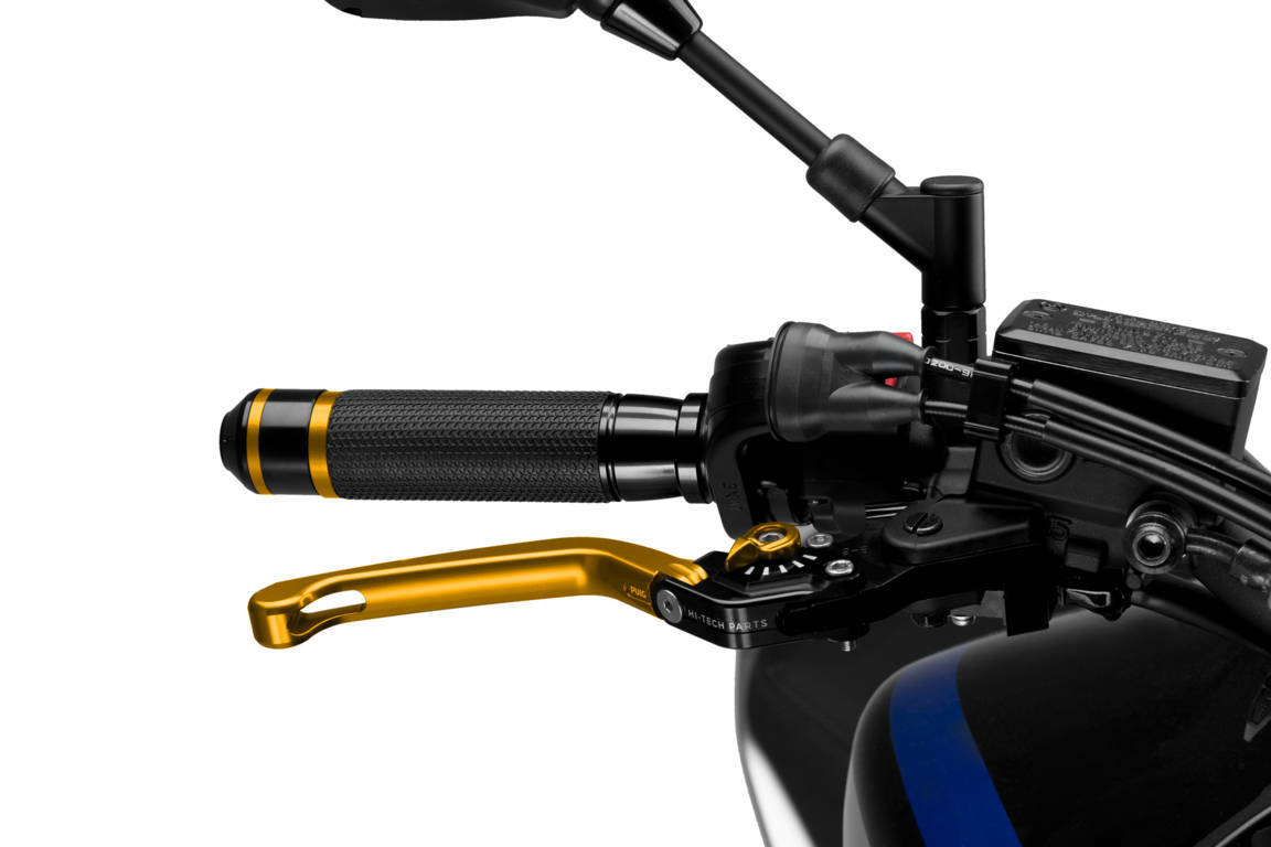 Puig Foldable Brake Lever 3.0. C/Gold Selector C/Gold