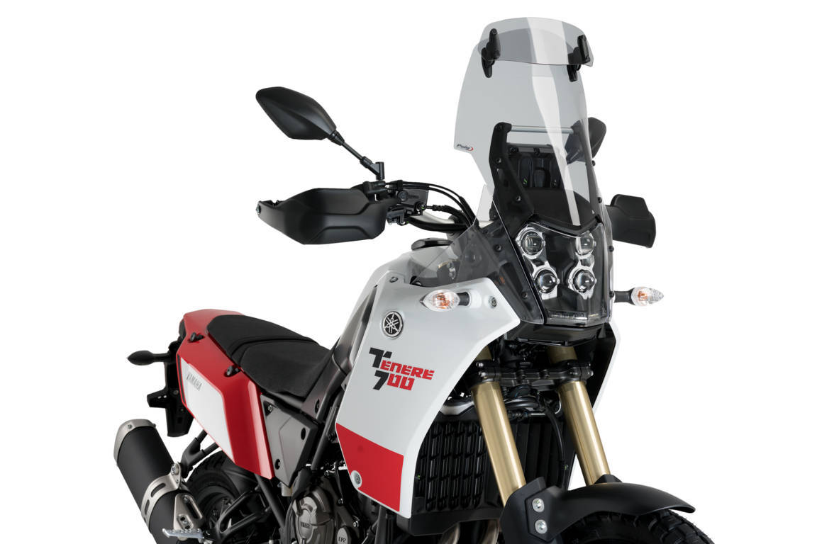 Puig Touring Screen C/Vis Yamaha Tenere 700 19' C/Smoke