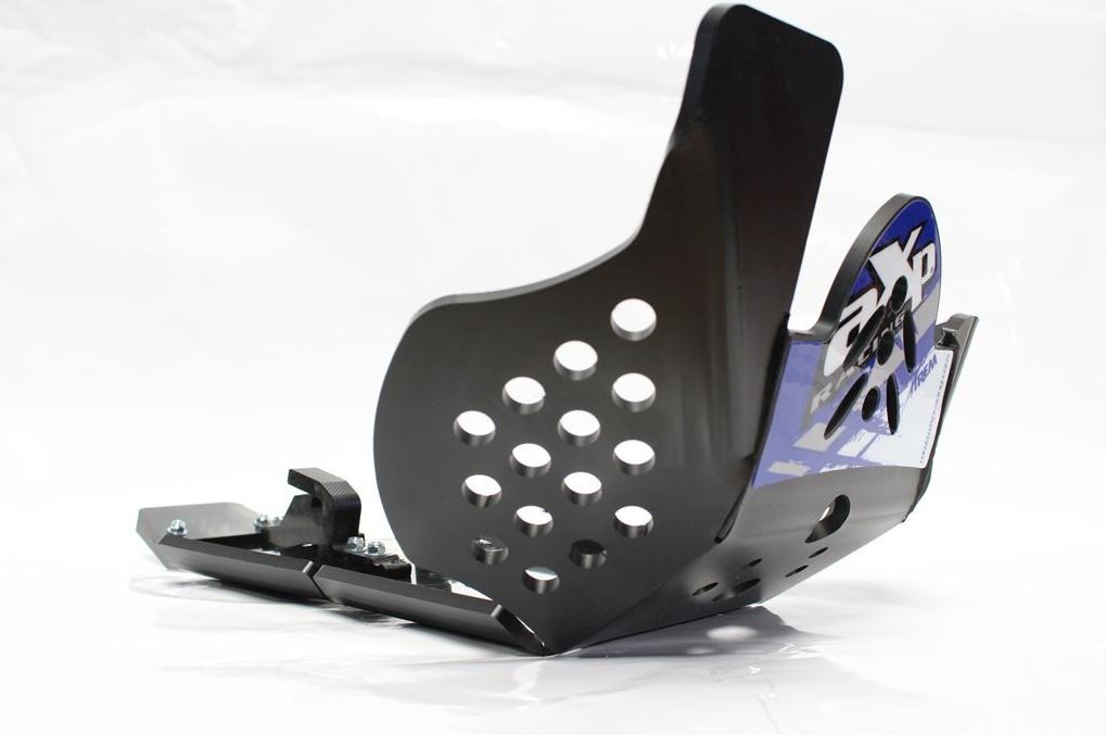 AXP Xtrem HDPE Skid Plate Black Yamaha YZ250F-YZ450F-YZ250FX-YZ450FX 14-17
