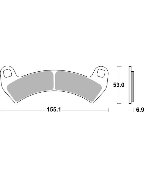 Sbs Jarrupalat Racing Sintered
