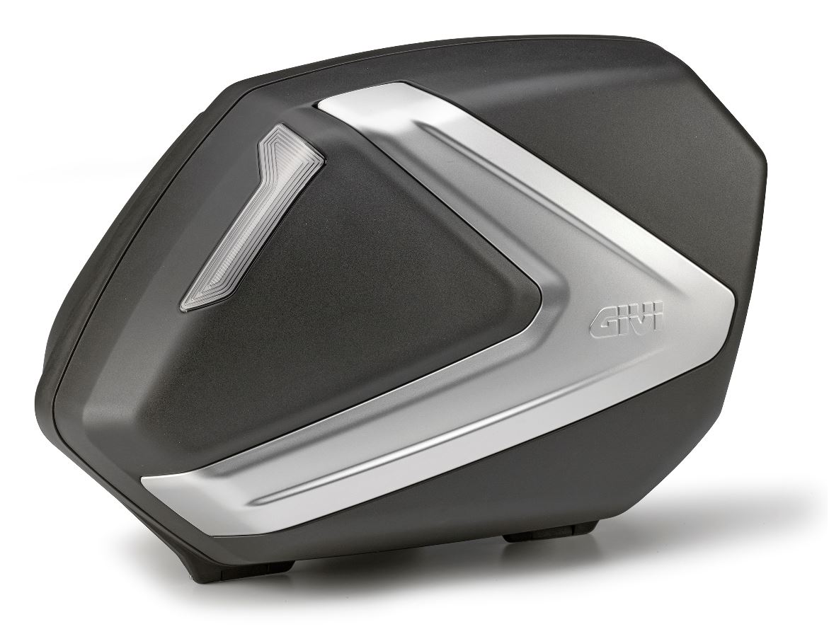 Givi V37 Tech monokey 37lt laukkupari musta sivupaneeli