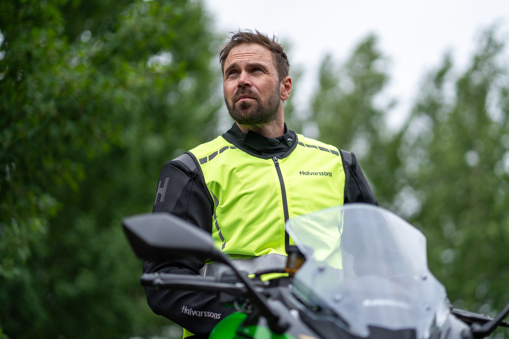 Halvarssons Huomioliivi Hi-Vis Vest Keltainen