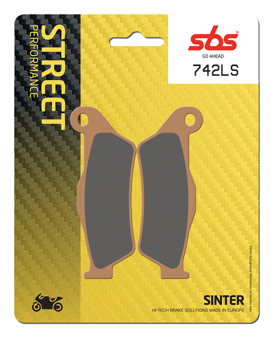 Sbs Jarrupalat Sintered Taakse