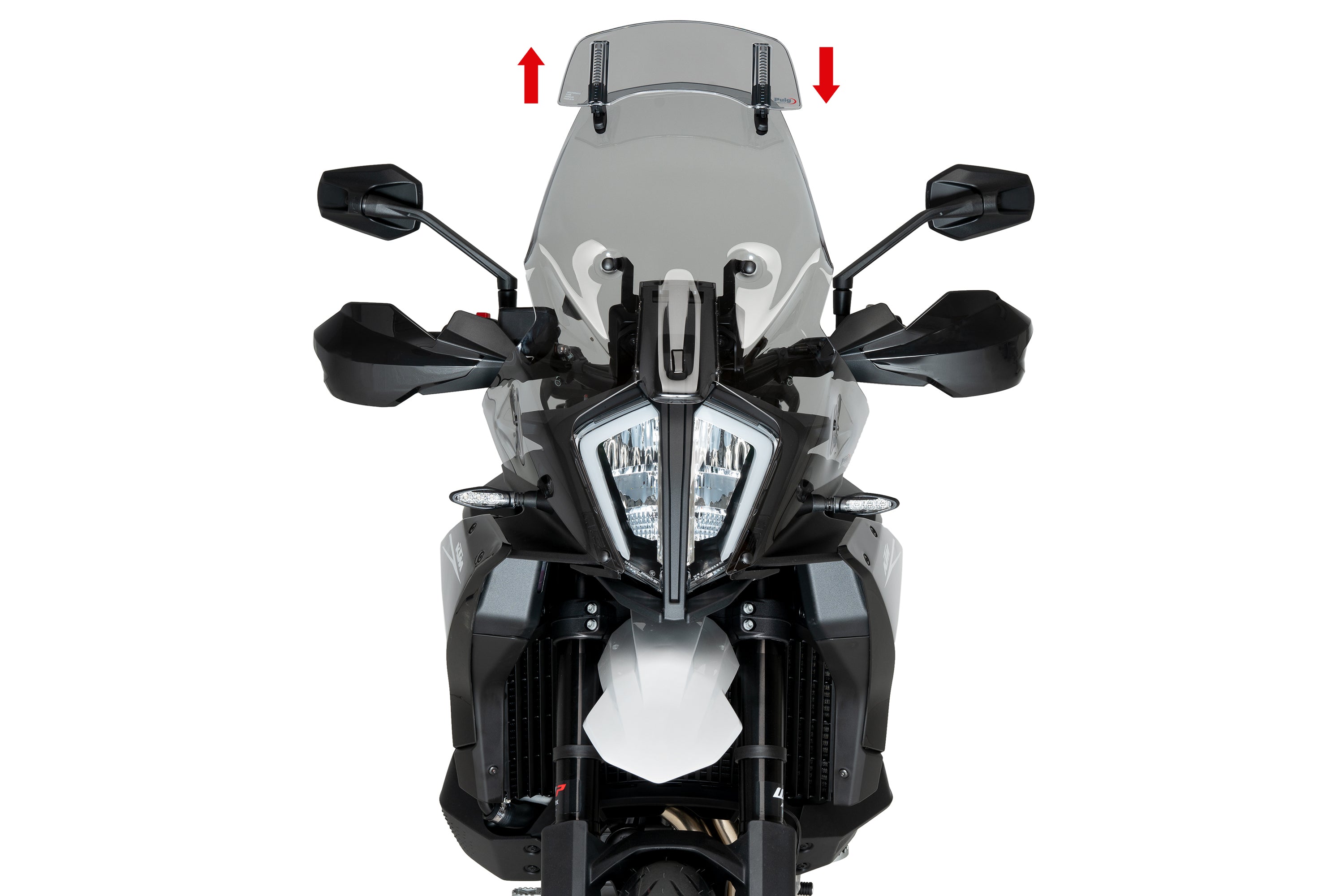 Puig Touring Screen W/Visor Ktm 890 Smt 24' C/Smoke