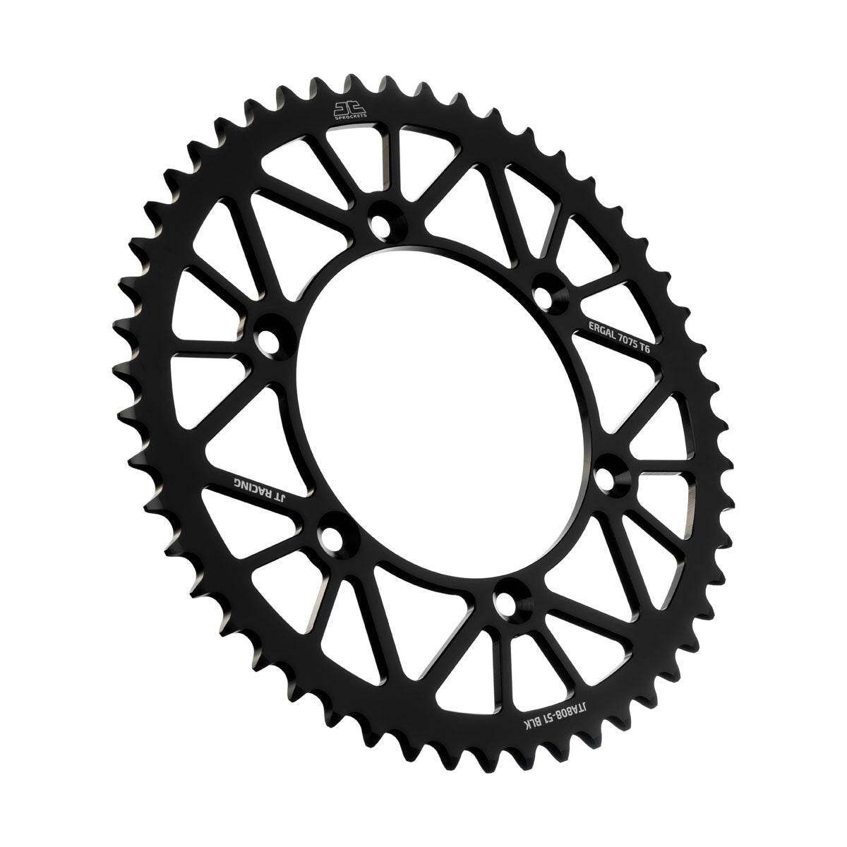 JT Takaratas Alumiini 7075 T6 Musta JTA808.51BLK