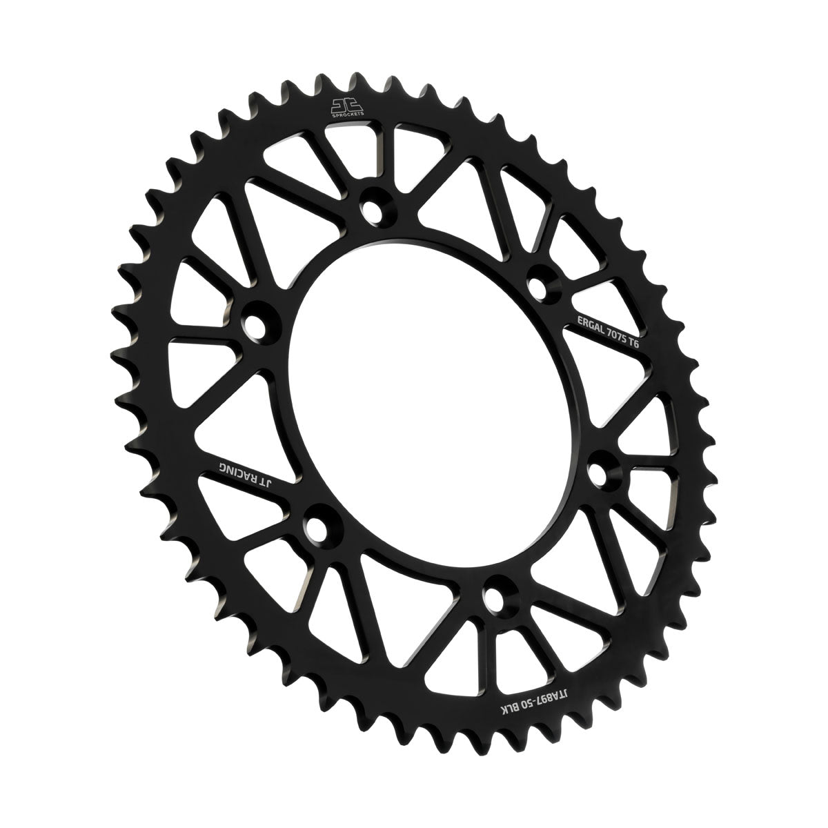 JT Takaratas Alumiini 7075 T6 Musta JTA897.50BLK