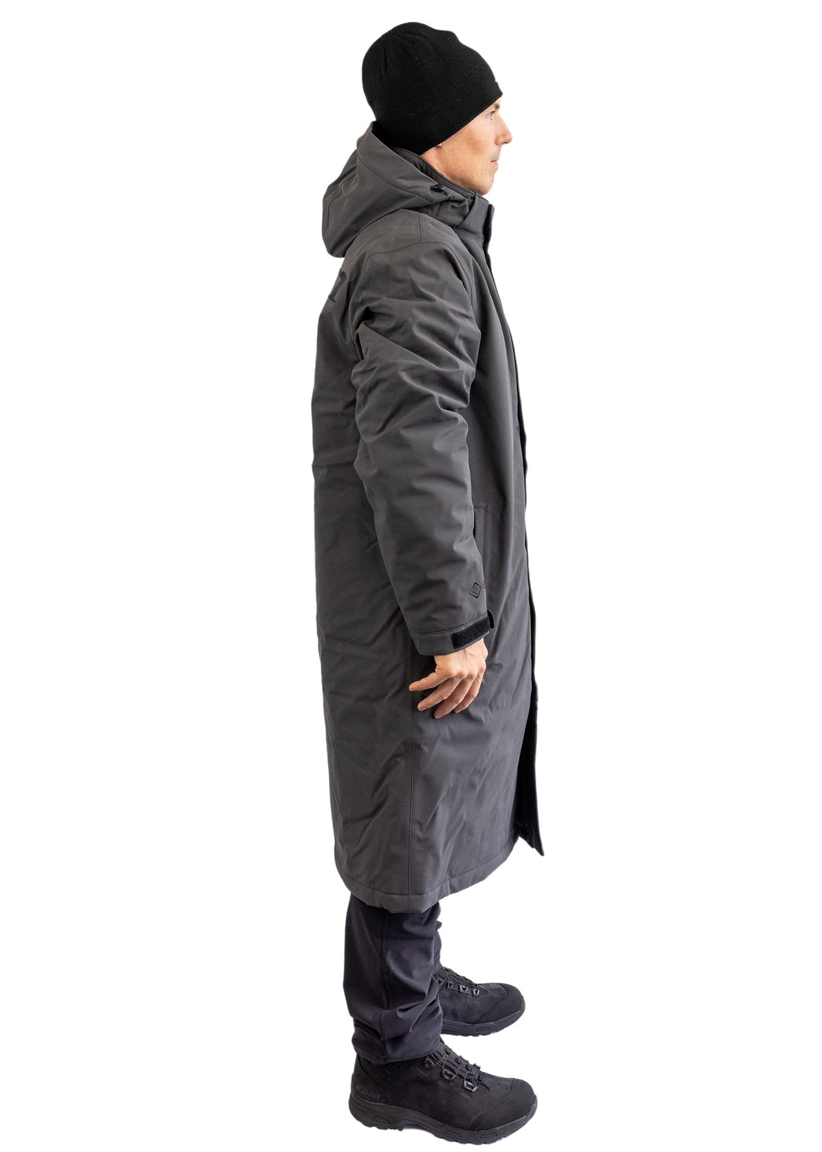 Klim Revolt Pit Coat GTX -lämmittelytakki, Asphalt - Black