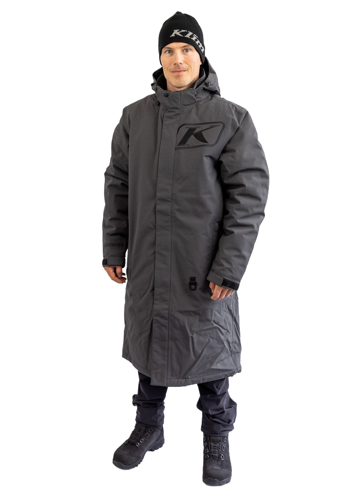 Klim Revolt Pit Coat GTX -lämmittelytakki, Asphalt - Black
