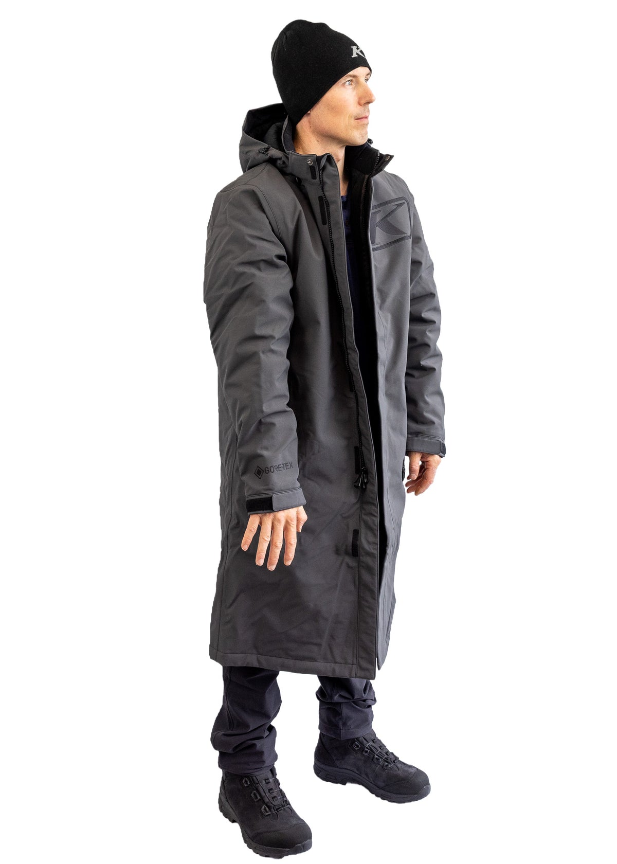 Klim Revolt Pit Coat GTX -lämmittelytakki, Asphalt - Black