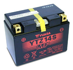 Yuasa akku, YTZ14S (wc)