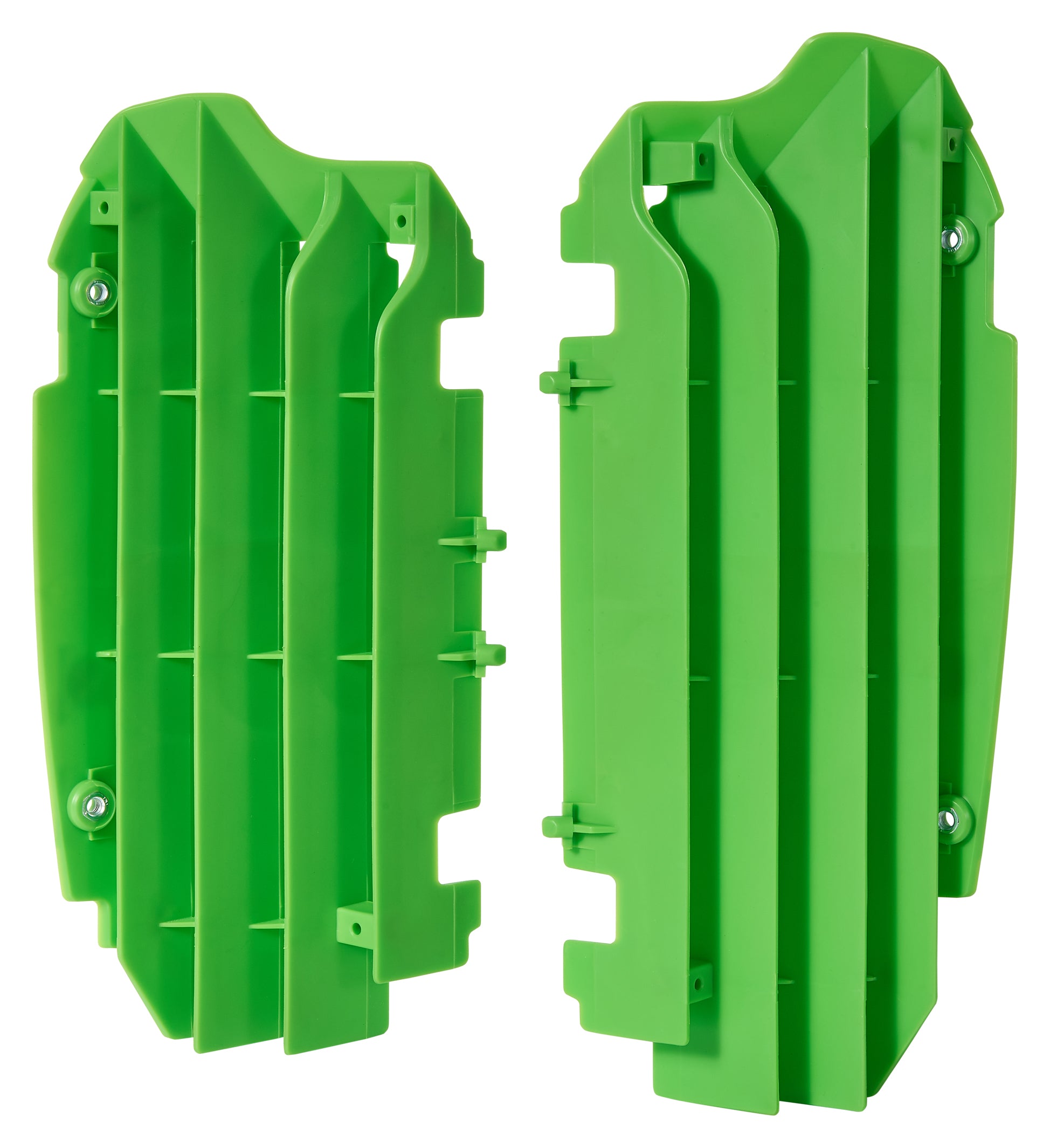 Polisport jäähdyttäjän ritiläpari KX250F 13-16 vihreä