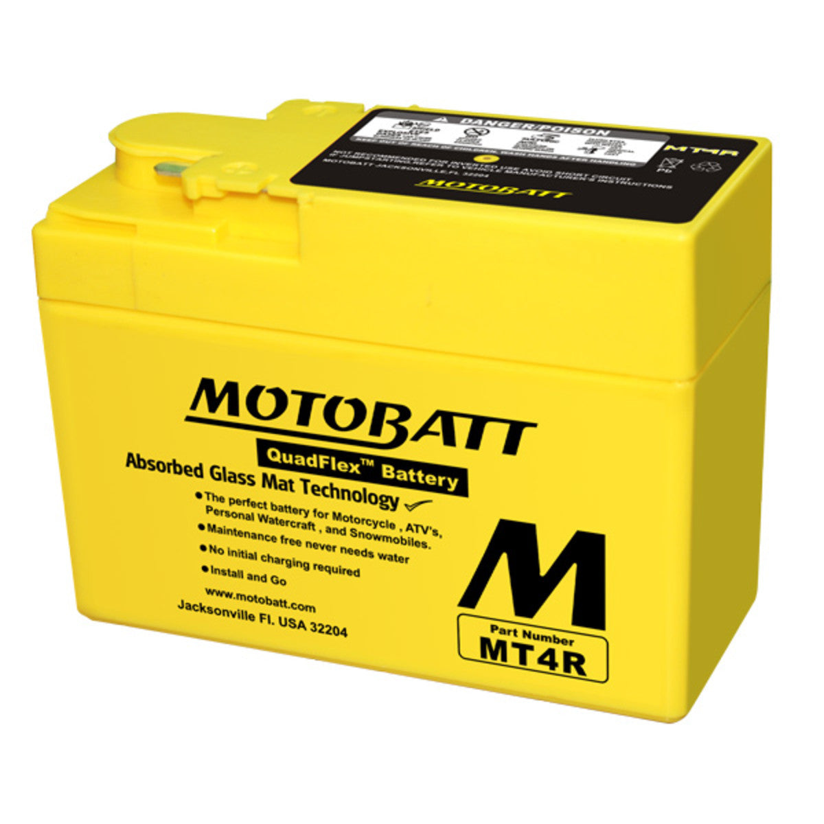 Motobatt akku, MTR4A