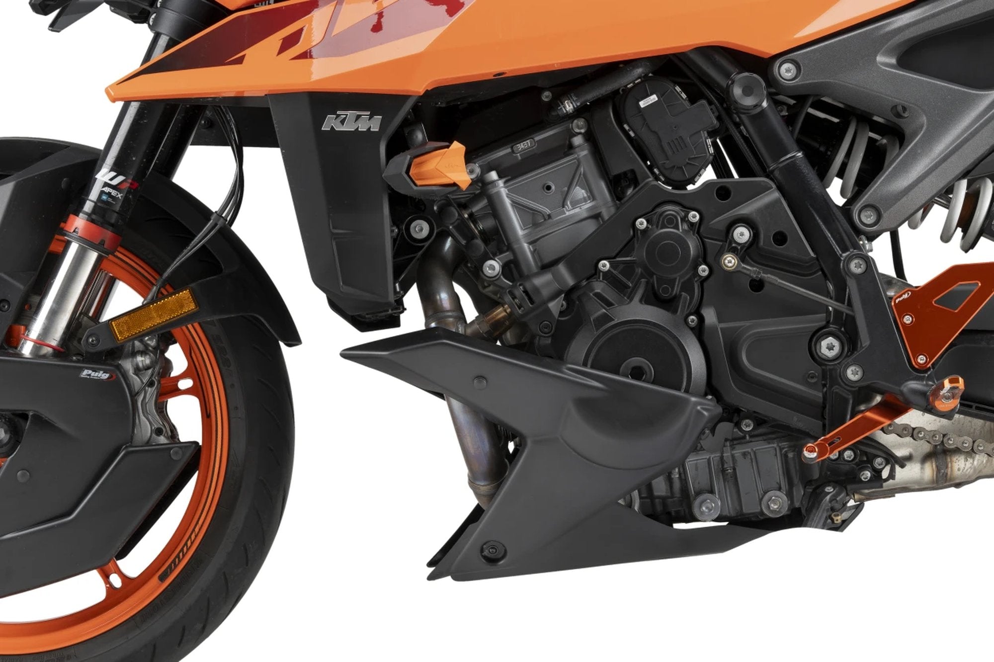 Puig Engine Spoiler Ktm Duke 990 24' C/Matt Black