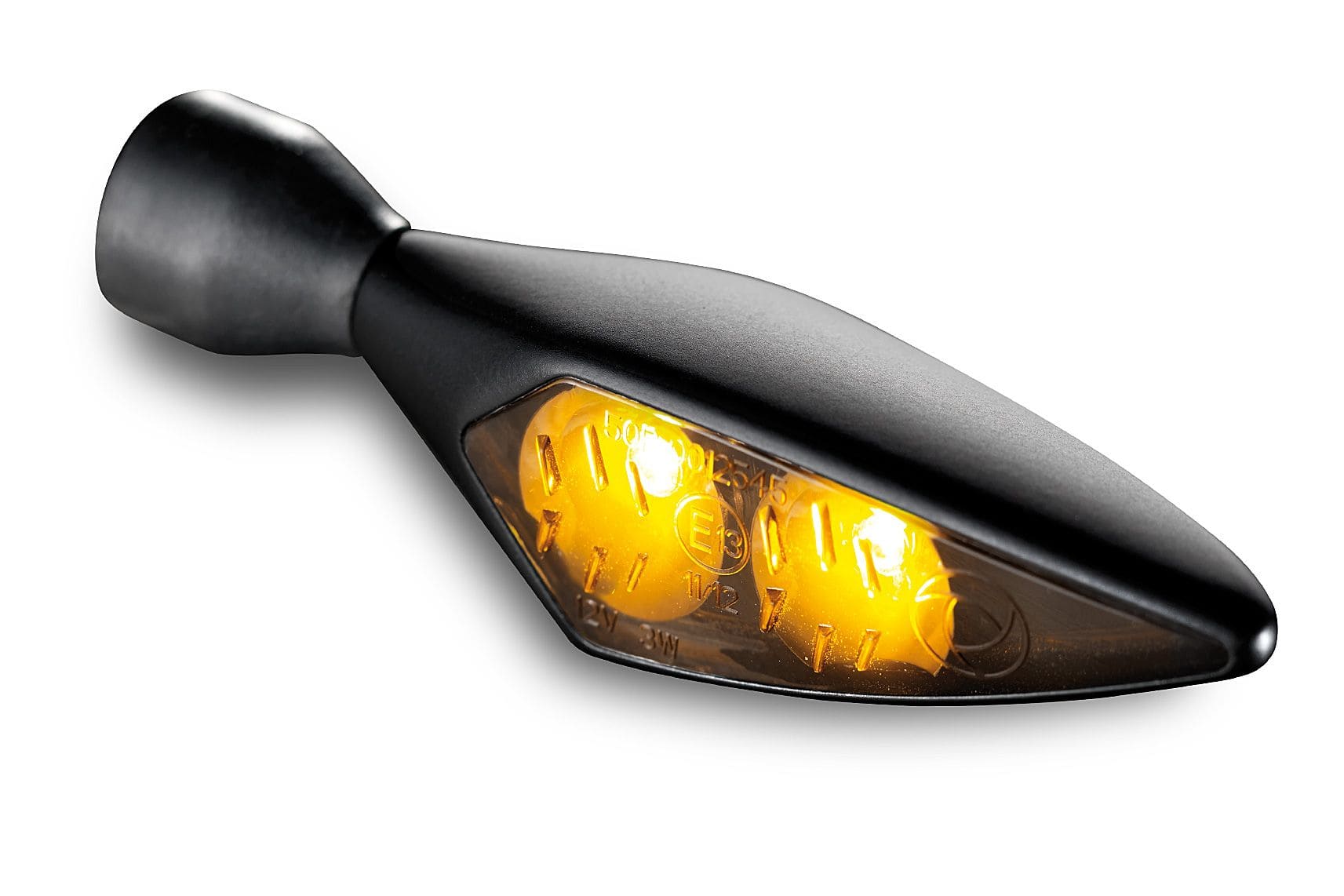 Kellermann micro Rhombus Dark black Front left/Rear rightwith strongly tinted