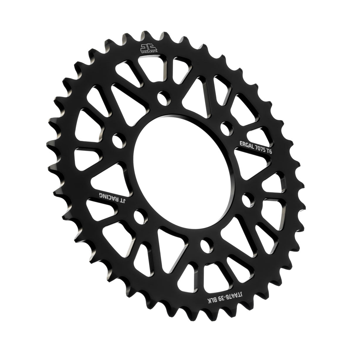 JT Takaratas Alumiini 7075 T6 Musta JTA478.39BLK