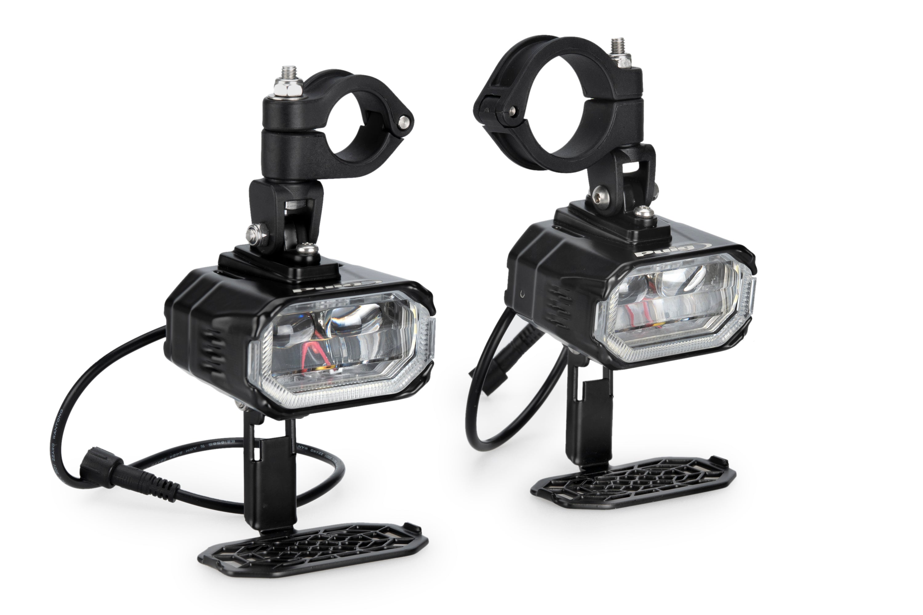 Puig Approved Mist Auxiliary Lights Set + Clamps