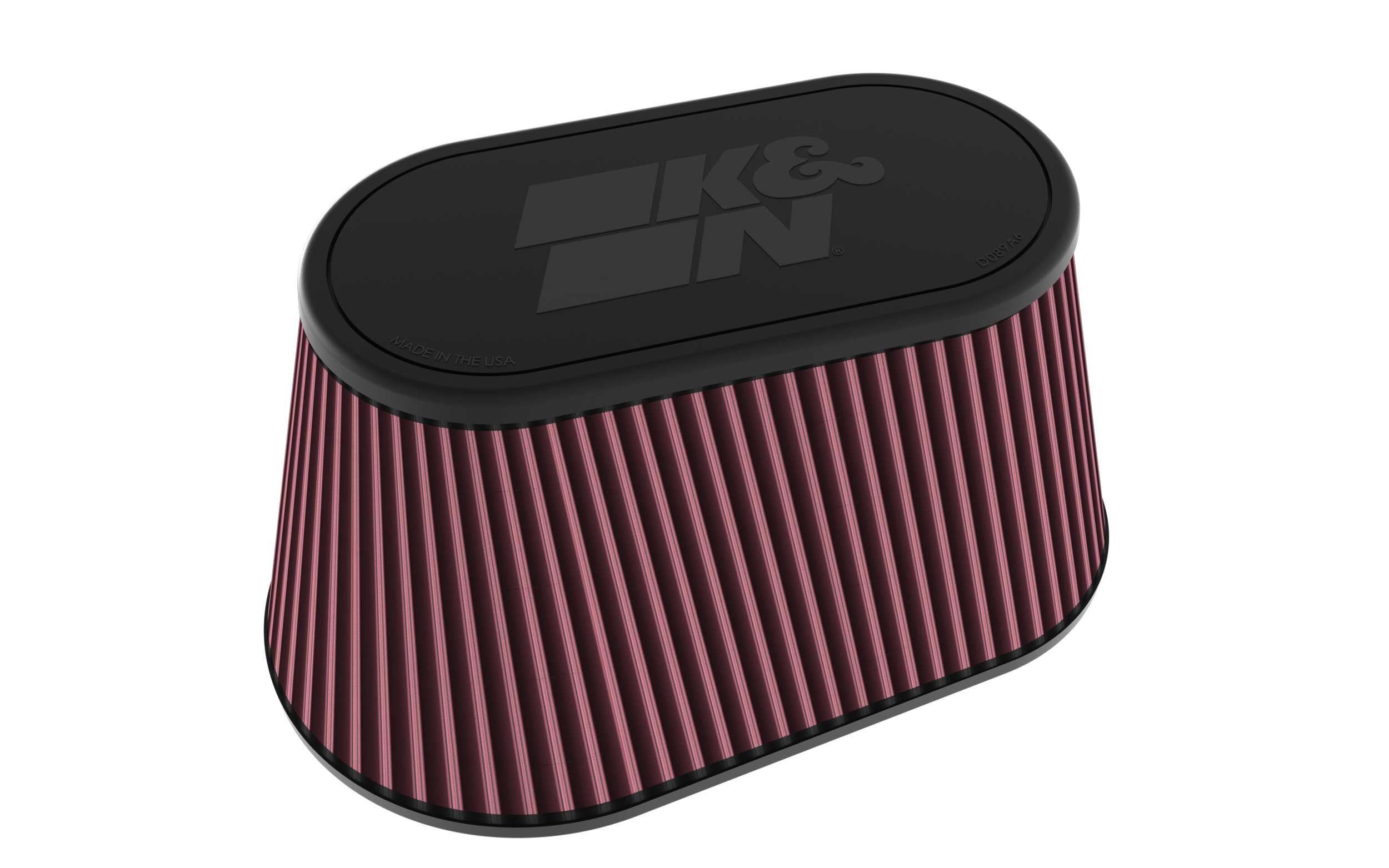 K&N Universal Clamp-On Air Filter 4-1/2"Flg, 11-1/2"X 7"B, 9" X 4-1/2"T, 6"H