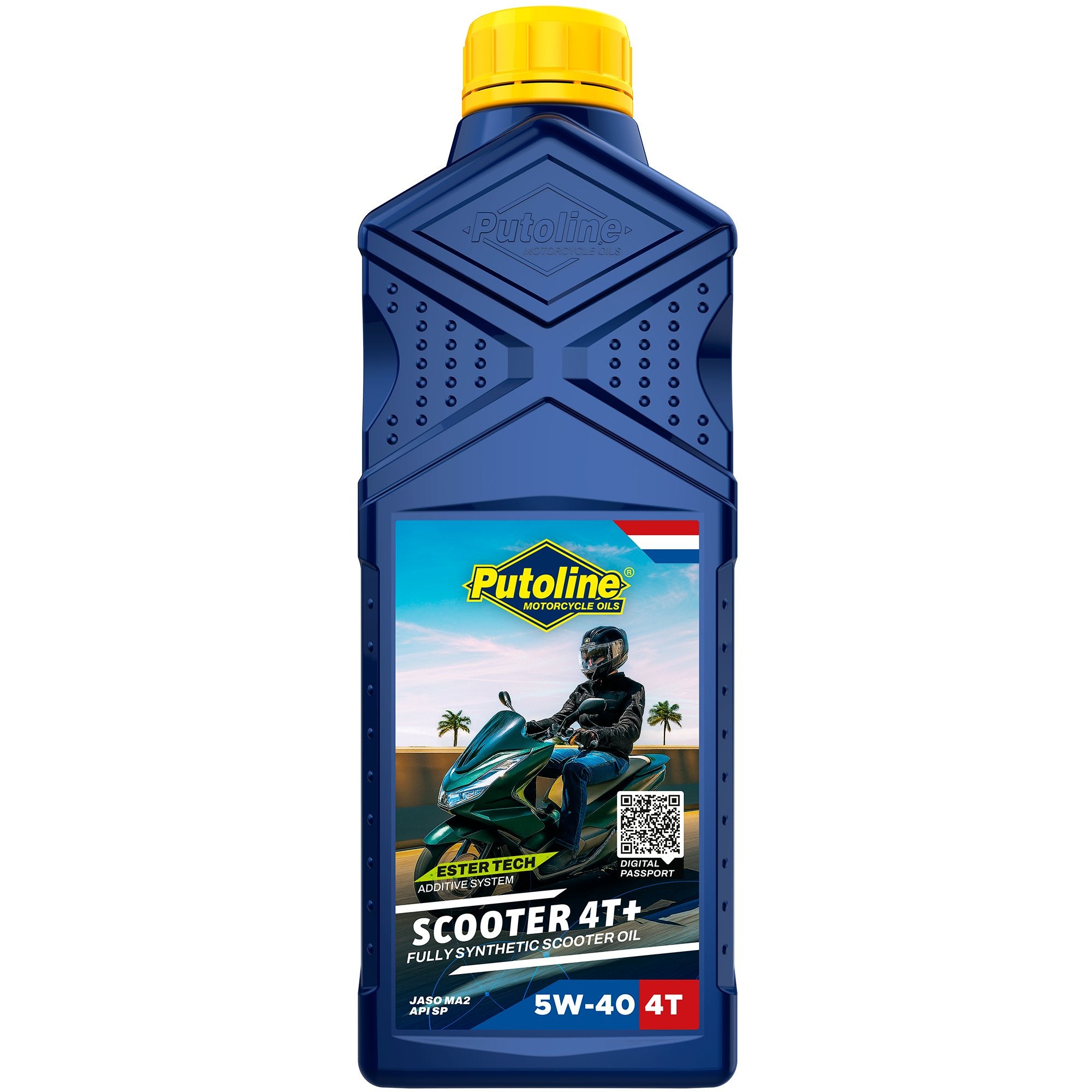 Putoline Ester Tech Scooter 4T+ 5W-40- 1L (12)