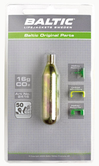 *Baltic CO2 patruuna 16g + varmistinnastat