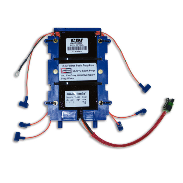 Cdi Elec. Johnson Evinrude Digital Optical Power Pack - 6 Cyl.
