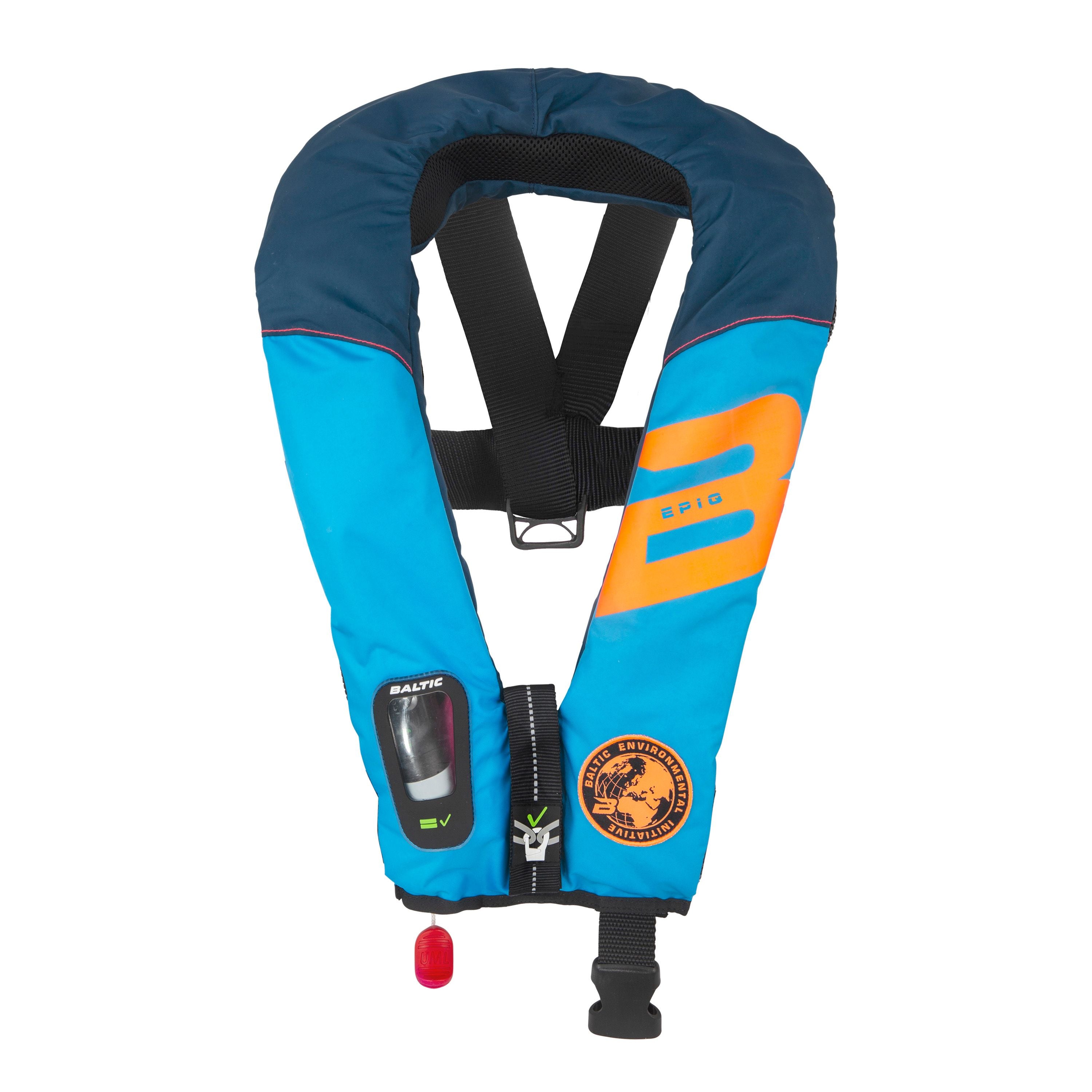 Baltic Epiq 165 harness auto ilmatäytteinen pelastusliivi 40-150kg