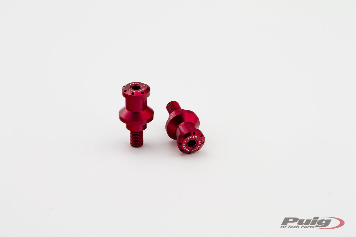 Puig Spools By Pair Hi-Tech Parts Diam.10Mm C/Red