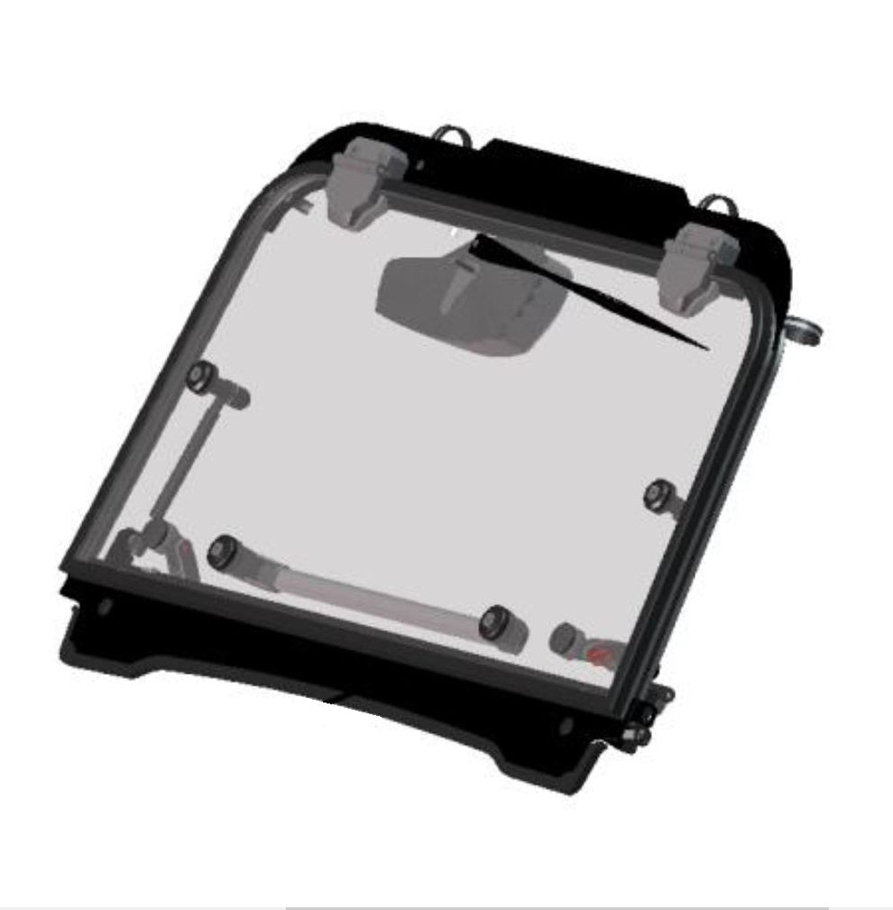 DFK Etupaneeli täydellinen Polaris RZR 570 2015-