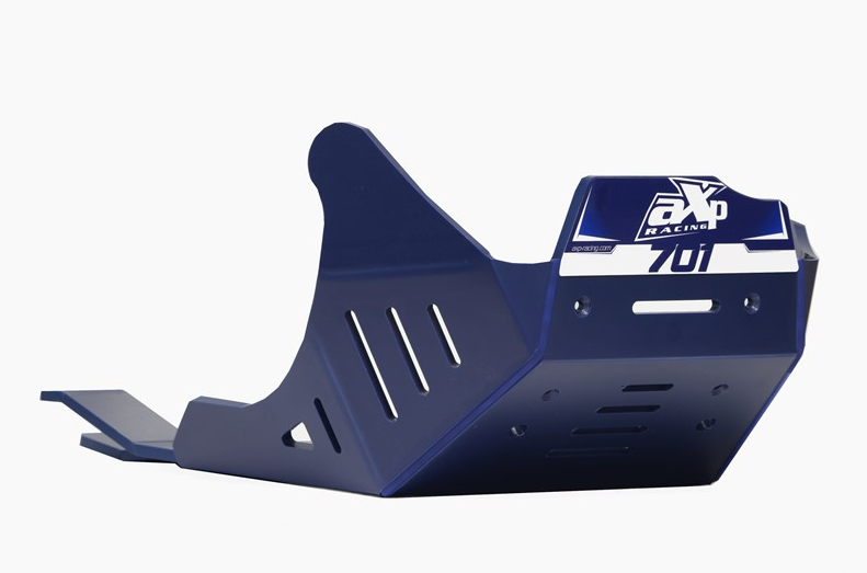 AXP Adventure HDPE Skid Plate Blue Husqvarna 701 14-23/KTM 690 09-23