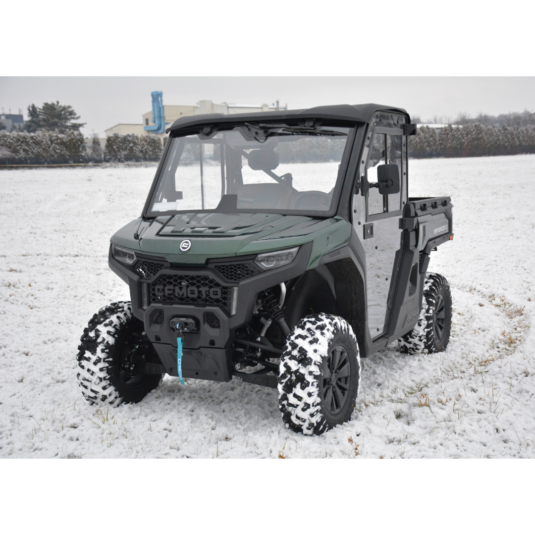 DFK Täysi Ohjaamo Lämmöllä + pyyhin/pesin CF Moto UForce 10 PRO  2025-