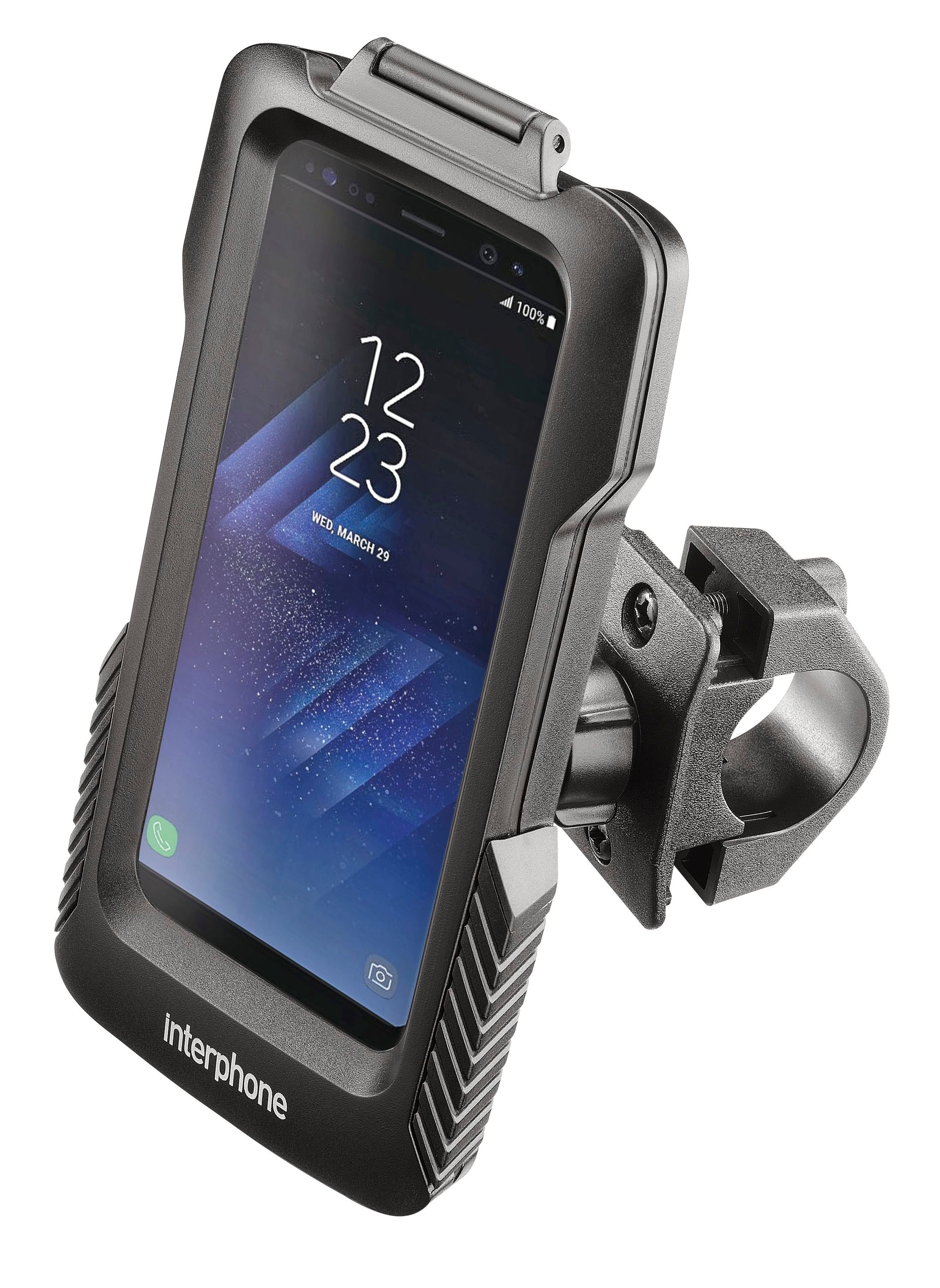 avigaattoriteline+Laukku Galaxy S8 tankokiinnityksellä