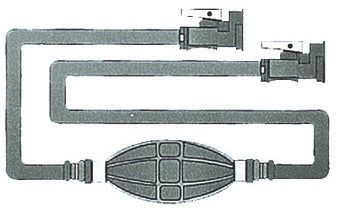 Osculati, polttoaineletku+liitin (2kpl) OMC