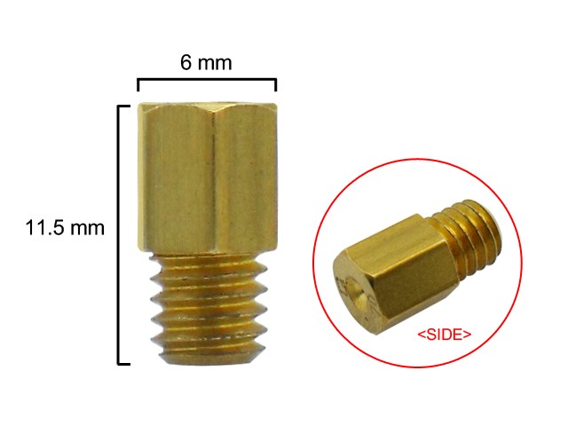 Pääsuutin, # 230 , Kuuskantti, Yhteensopiva: Mikuni