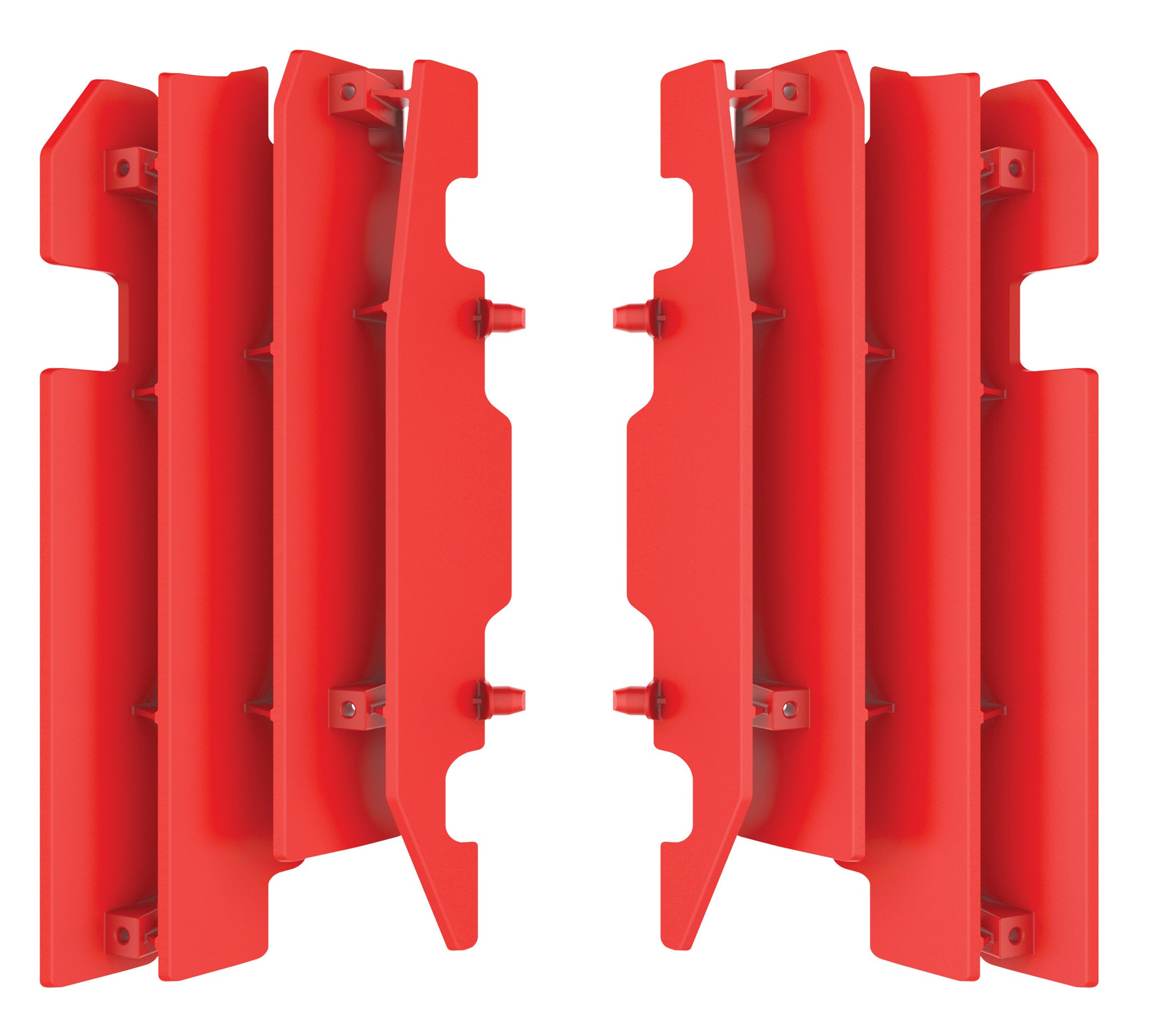 Polisport Radiator louvers CR125/250(00-04) CRF450F(03-04) red cr04