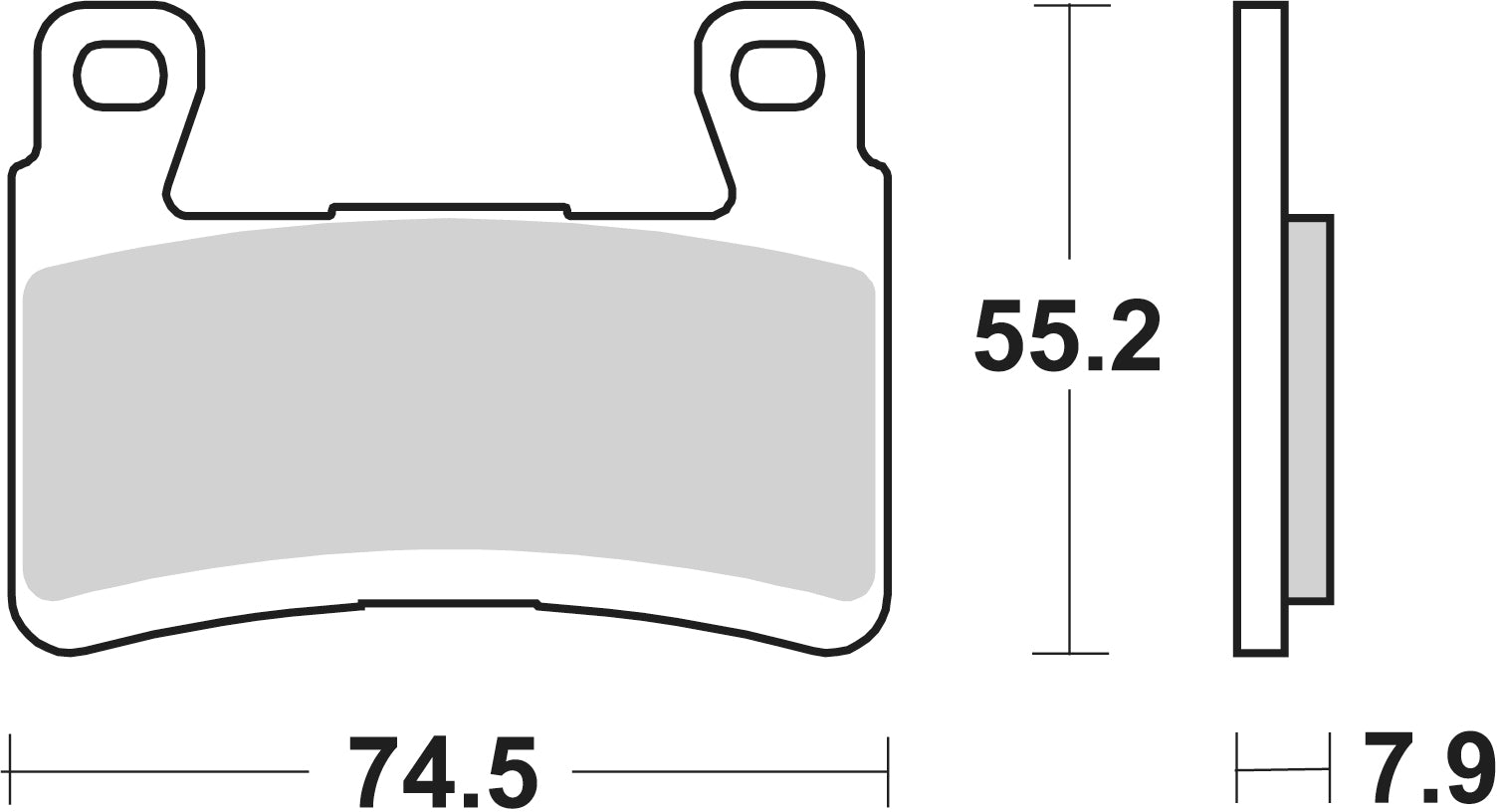 Sbs Jarrupalat Dual Carbon