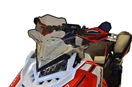 Powermadd Tuulilasi Polaris Axys matala 16"/Savu