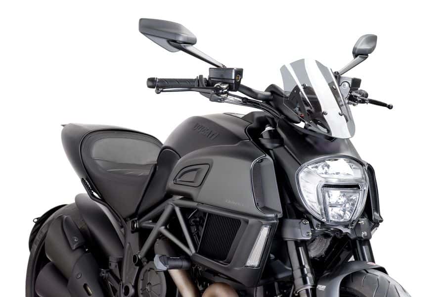 Puig Windshield New Gen. Sport Ducati Diavel 14-18' C/C