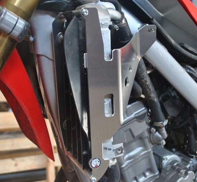 AXP Radiator Braces Red Spacers Honda CRF250L 13-18