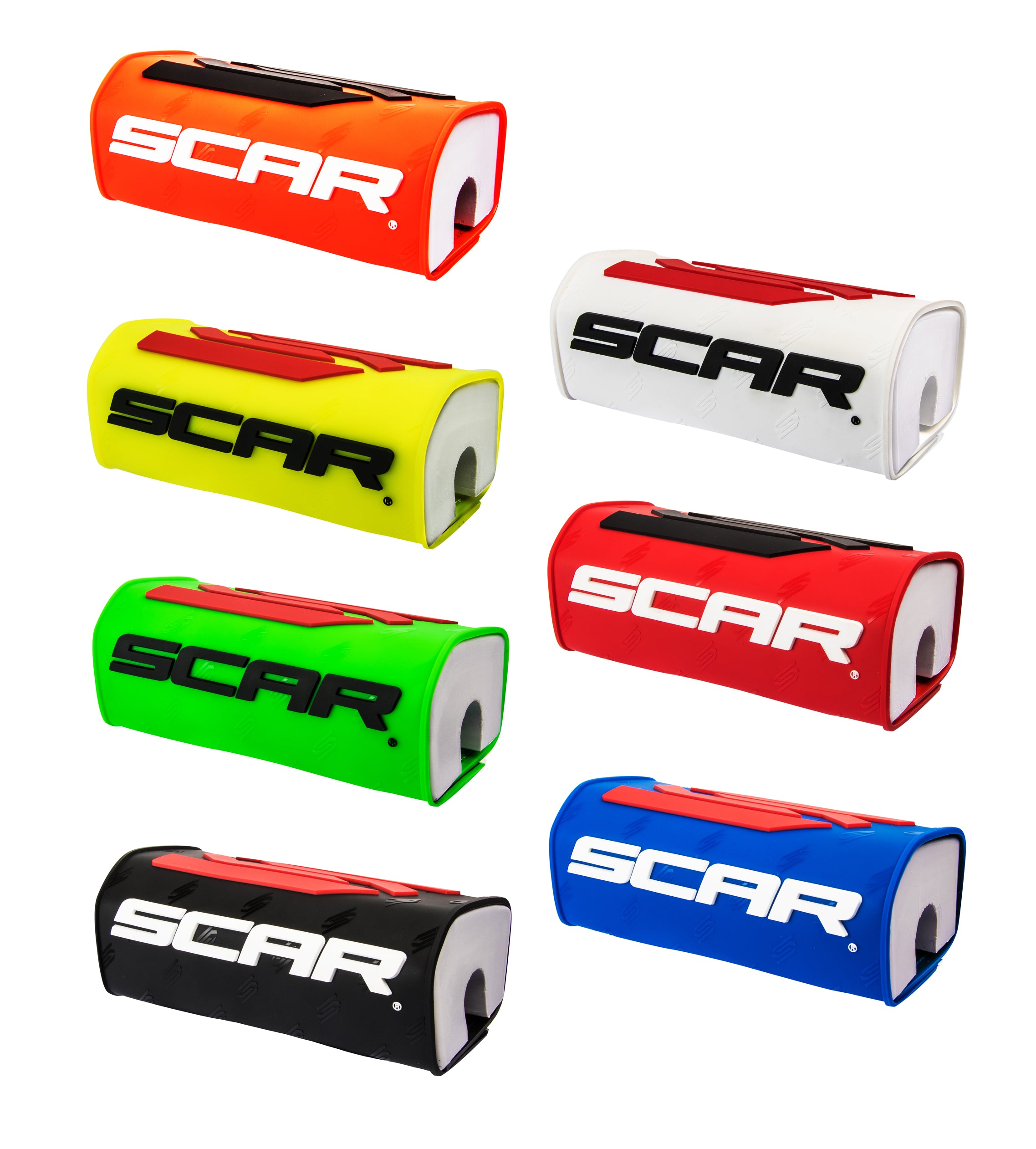 Scar Oversize Bar Pad O² - Red color