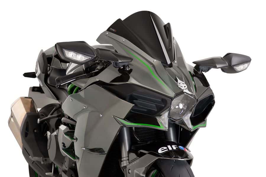 Puig Racing Screen Kawasaki Ninja H2/H2R 15'-18' C/Blac