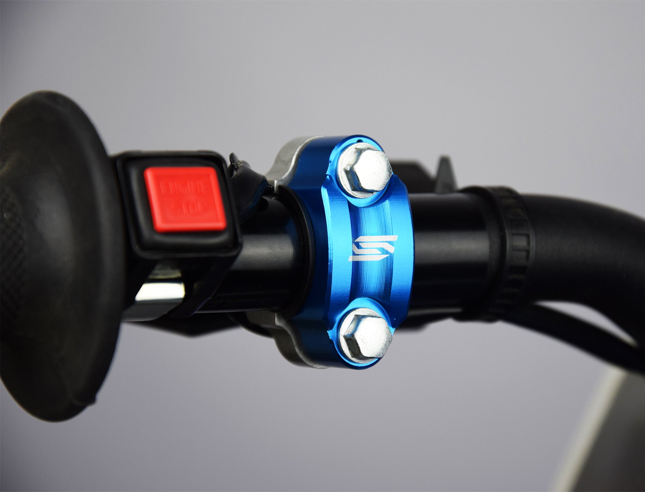Scar Universal Rotating bar clamp - Blue
