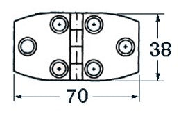 S.S Sarana 70x38mm